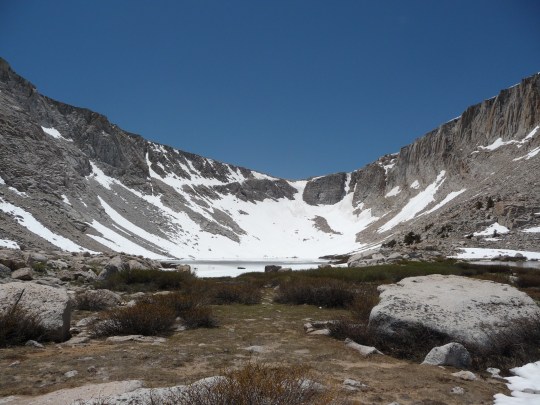 Cottonwood Lakes and Old Army Pass on July 4th Weekend 2011