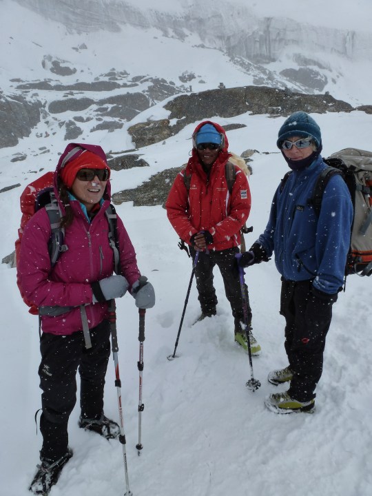 Headed down from Mera Peak, Nepal